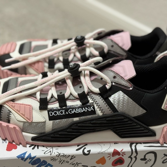 Dolce & Gabbana Multicolor Athletic Sneakers - Picture 2 of 6